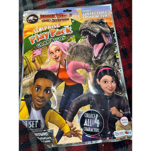 New JURASIC WORLD LARGE COLOR PACK